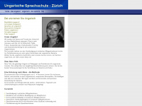 ungarisch-lernen.ch Webseite Vorschau