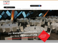 unger-company.at Webseite Vorschau