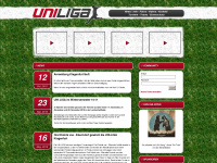 uni-liga.at Webseite Vorschau