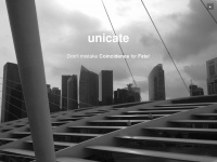unicate.ch Webseite Vorschau