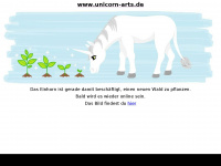 unicorn-arts.de Webseite Vorschau