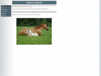 unicorn-ranch.de Webseite Vorschau
