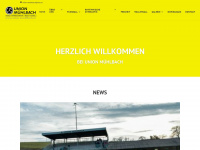 union-muehlbach.at Webseite Vorschau