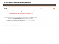 uniondescommercants.ch Webseite Vorschau