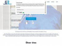 unique-elektro.ch Webseite Vorschau