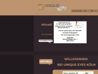 uniqueeyes.de Webseite Vorschau