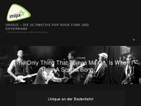 uniquemusic.ch Webseite Vorschau