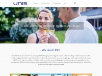 unis.ch Webseite Vorschau