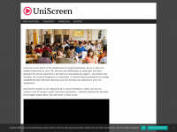 uniscreen.at Webseite Vorschau