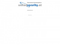 unitedsecurity.at Webseite Vorschau