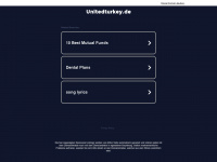 unitedturkey.de Webseite Vorschau