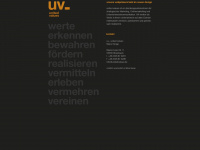 unitedvalues.de Webseite Vorschau