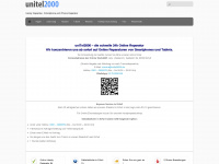 unitel2000.de Webseite Vorschau