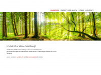 universa-tax.ch Webseite Vorschau