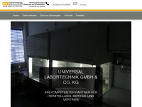 universallab.de Webseite Vorschau