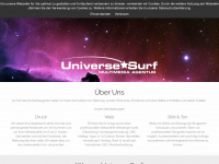 universe-surf.de Webseite Vorschau