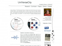 universecity.de Webseite Vorschau