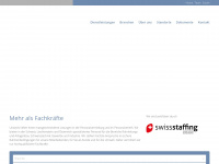 uniwork.ch Webseite Vorschau