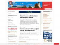 markt-mantel.com Webseite Vorschau