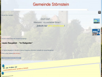 stoernstein.de Webseite Vorschau