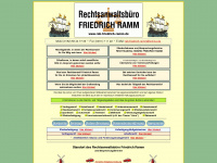 rab-friedrich-ramm.de Webseite Vorschau