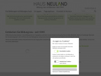 haus-neuland.de Webseite Vorschau