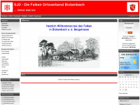 falken-bickenbach.de Webseite Vorschau