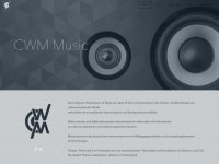 cwm-music.at Webseite Vorschau