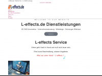 l-effects.de Webseite Vorschau