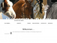 horsefield-ranch.de Webseite Vorschau
