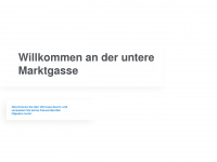untere-marktgasse.ch Webseite Vorschau