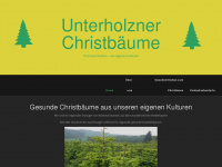 unterholzner-christbaeume.de Webseite Vorschau