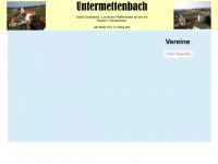untermettenbach.de Webseite Vorschau