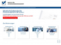 unternehmensmanagement.ch Webseite Vorschau