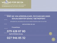 unterschlupf.ch Webseite Vorschau