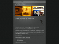 up-productions.de Webseite Vorschau