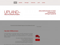 upland-restaurierungen.de Webseite Vorschau
