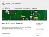 upmann-elektronik.de Webseite Vorschau
