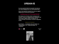 urban-is.de Webseite Vorschau