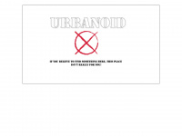urbanoid.ch Webseite Vorschau