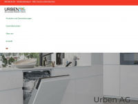 urbenag.ch Webseite Vorschau