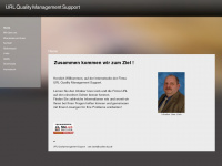 url-qm-support.de Webseite Vorschau