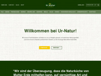 urnatur.at Webseite Vorschau