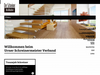 urner-schreiner.ch Webseite Vorschau