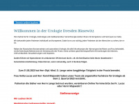 urologie-blasewitz.de Webseite Vorschau