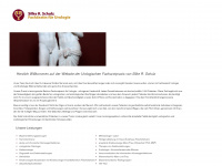 urologin-silke-schulz.de Webseite Vorschau