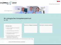 urologiezuerich.ch Webseite Vorschau