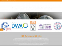 urr-eckental.de Webseite Vorschau