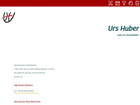 urshuber.ch Webseite Vorschau