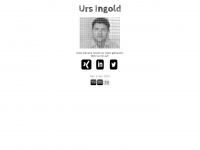 ursingold.ch Webseite Vorschau